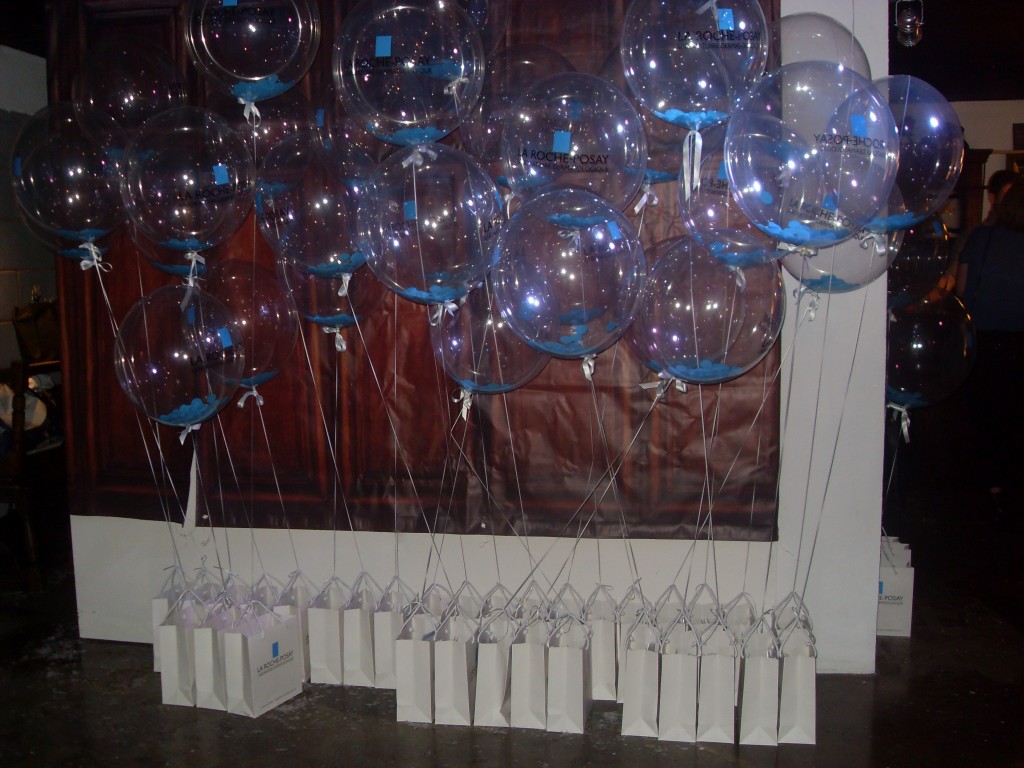 La Roche Posay party balloons 