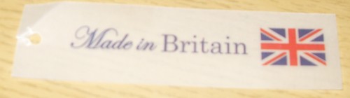 Made in Britain Label